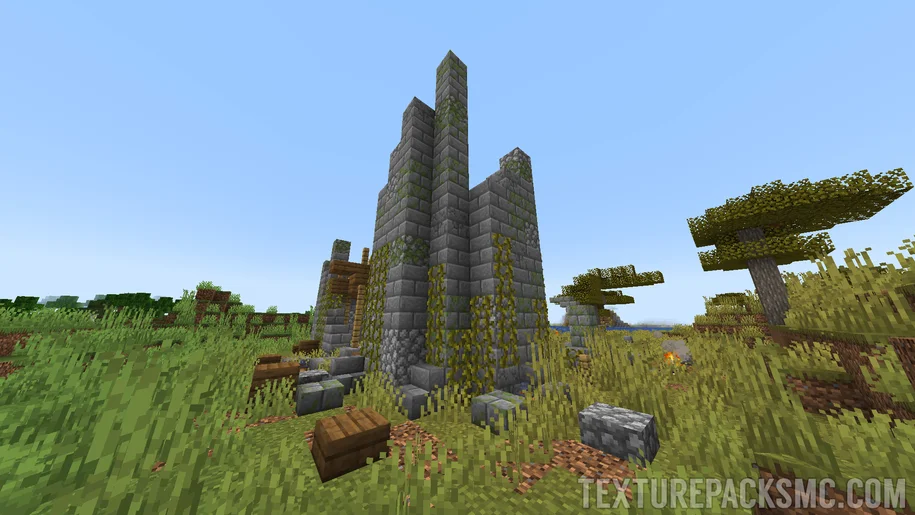 Tower Ruin in Minecraft